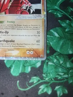 Groudon ex 38 Holo Nintendo Collectors Tin 06' Black Star Promo Pokemon Card DMG - Image 2