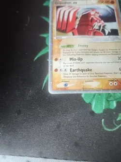 Groudon ex 38 Holo Nintendo Collectors Tin 06' Black Star Promo Pokemon Card DMG - Image 3