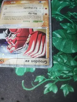 Groudon ex 38 Holo Nintendo Collectors Tin 06' Black Star Promo Pokemon Card DMG - Image 4