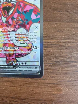 Pokemon TCG Charizard EX Obsidian Flames Holo Ultra Rare Card 215/197 - Image 2