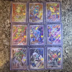 Pokemon First Partner Illustration Collection Series 2 Promos Full Set 9 Cards C - Image 1