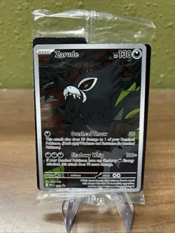 POKEMON TCG SEALED Pitch Black ZARUDE ETB Black Star Promo Card 088 - Image 1