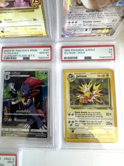 Pokemon Graded Card Lot 12x Pikachu, Joleen, Pidgeot, Dark Golduck 1st.,,, - Image 2
