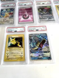 Pokemon Graded Card Lot 12x Pikachu, Joleen, Pidgeot, Dark Golduck 1st.,,, - Image 5