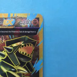 2015 Pokemon Primal Groudon EX 97/98 Holo Shiny Full Art Card Ancient Origins EX - Image 4