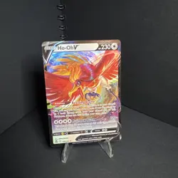 Pokemon TCG Ho-Oh V 140/195 Silver Tempest Ultra Rare Holo Card NM - Image 1