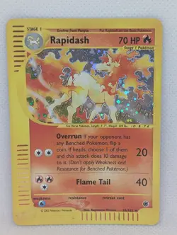 Rapidash 026/165 Expedition Base Set Holo Rare Pokemon TCG Nintendo - Image 1