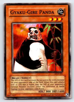 Gyaku-Gire Panda DCR-EN021 Dark Crisis (Worldwide English) Yu-Gi-Oh Unlimited - Image 1