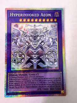 Yugioh - Hyperinvoked Aeon - Starlight - 1st - CORI-EN033 - NM - Image 1
