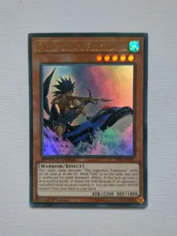 Yu-Gi-Oh Ultra Rare The Legendary Fisherman II 1st Edition SBTK-EN027 (NM) - Image 1
