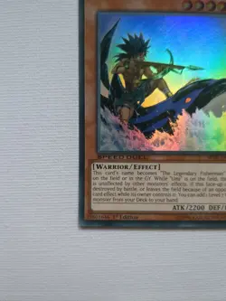 Yu-Gi-Oh Ultra Rare The Legendary Fisherman II 1st Edition SBTK-EN027 (NM) - Image 4