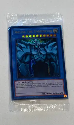 Yu-Gi-Oh! Obelisk the Tormentor LC01-EN001 QCSR Holo Limited Edition Sealed - Image 1