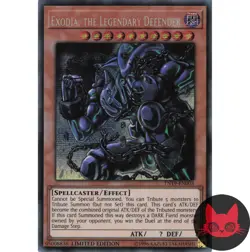 Yugioh Exodia, the Legendary Defender TN19-EN003 Secret Rare Limited Edition NM - Image 1
