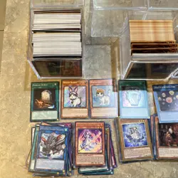Yu-Gi-Oh! Huge 600+ holo/foil/secret rare. Red-eyes B Dragon Jinzo and Gold Tins - Image 1