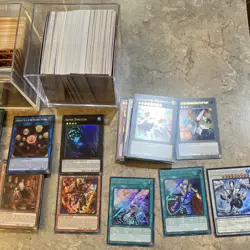 Yu-Gi-Oh! Huge 600+ holo/foil/secret rare. Red-eyes B Dragon Jinzo and Gold Tins - Image 3