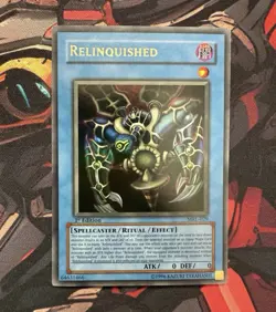 Konami Yu-Gi-Oh! Relinquished MRL-029 Magic Ruler 1st Ed Ultra Rare Foil - Image 1