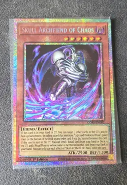 SKULL ARCHFIEND OF CHAOS CORI-EN002 STARLIGHT RARE 1ST EDITION NM YU-GI-OH - Image 2