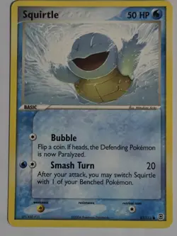 Pokemon Squirtle 83/112 FireRed & LeafGreen Regular Card - Image 2