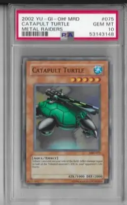 Yu-Gi-Oh! TCG Catapult Turtle MRD-075 PSA 10 - Image 1