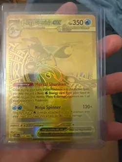 mega greninja chaos rising gold card - Image 1