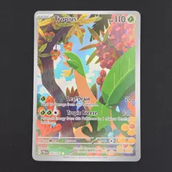 Pokemon TCG Card Tropius 195/193 Paldea Evolved Illustration Rare Holo - NM - Image 1