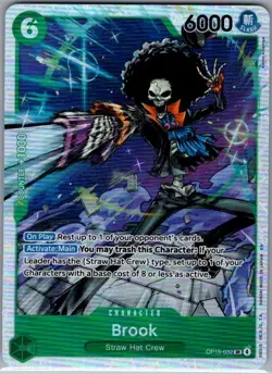 Brook OP15-032 SR Adventure on Kami's Island - One Piece Card - NM - Image 1