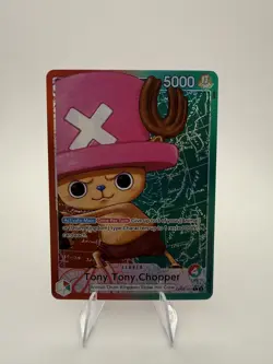 Tony Tony Chopper (OP08-001) English Alt Art Leader - One Piece Foil Card OP08 - Image 1