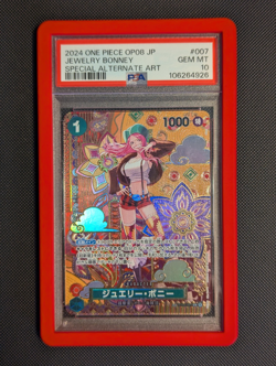 Jewelry Bonney ST02-007 SP Alt Art Promo One Piece TCG Card Japanese PSA 10 - Image 1