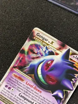 Pokemon Gengar LV.X 97/99 Arceus Ultra Rare Holo Pokemon TCG Card English 2009 - Image 2