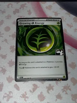 Growing Energy Holo Prize Pack Series 9 Promo Pokemon Card NM 086/088 POR - Image 1