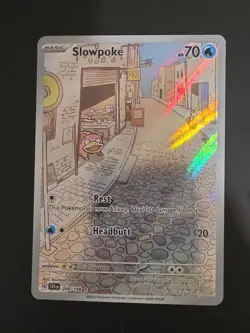 Pokemon TCG Slowpoke Holo Card 204/198 SV01 Scarlet & Violet Base Set - Image 1