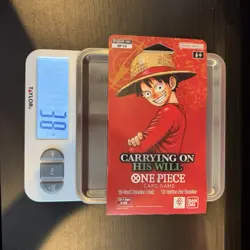 Bandai One Piece Card Game OP-13 Carrying On His Will 38g (2x) - Image 1