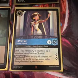 Disney Lorcana First Chapter - 4 Card Lot - Aurora Jasmine NM/M - SHIPS FREE! - Image 5
