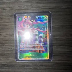 Perona SR OP14-033 The Azure Seas Seven One Piece TCG Card NM - Image 2