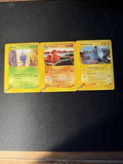 Pokemon TCG EX Sandstorm 3-Card Lot Pineco 85/144 Dugtrio 52/144 English - Image 2
