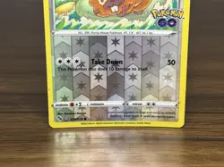 Bidoof 59/78 Pokemon Go Reverse Holo Ditto Pokemon Card - Image 3