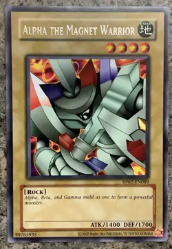Alpha The Magnet Warrior - 2025 Retro Pack 2 (2020 Date Reprint) (RP02) - Image 1