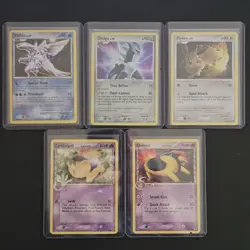 Lot of 5 Pokemon Cards - Image 1