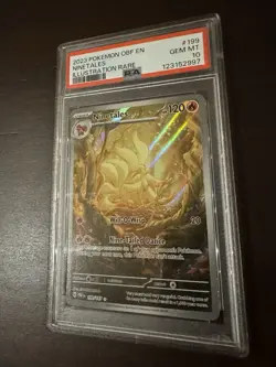 Ninetales 199/197 Illustration Rare: Obsidian Flames Holo Pokemon Card - PSA 10 - Image 2