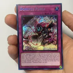 Yu-Gi-Oh! TCG Dominus Purge Prismatic Secret Rare 1st Edition - Image 1