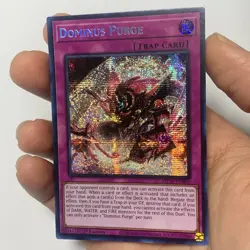 Yu-Gi-Oh! TCG Dominus Purge Prismatic Secret Rare 1st Edition - Image 2