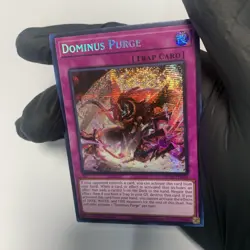 Yu-Gi-Oh! TCG Dominus Purge Prismatic Secret Rare 1st Edition - Image 5