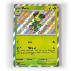 Pokemon - Dolliv - 103/091 - SV Paldean Fates - Shiny Rare Card - Image 1