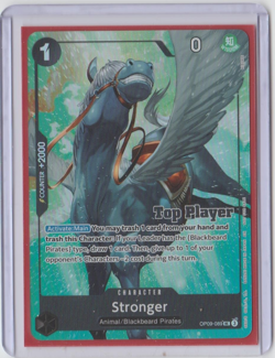 One Piece Card Game - Stronger - Top Player stamped promo - OP09-089 - NM - Image 1