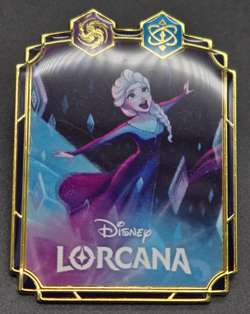 Disney Lorcana Pin Promo Reign of Jafar Elsa Into The Unknown - Image 3