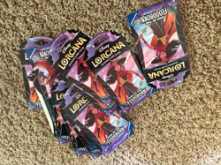 (Lot of 13) Disney Lorcana TCG Rise of the Floodborn Booster Packs (12 Cards Ea) - Image 1