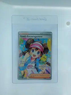Rosa’s Encouragement 115/080 SAR Special Art Rare Pokemon TCG NM-Mint - Image 2