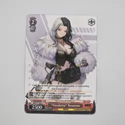 Weiss Schwarz: NIKKE - "Vendetta" Rosanna - NIK/S117-E072 U - NM Single - Image 3