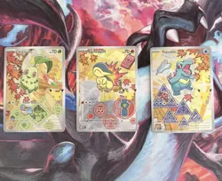 Pokemon - First Partner Series 2: Gen 2 Starters Johto Set of 3 Pack Fresh - Image 1