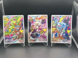 Grookey - Scorbunny - Sobble - First Partner Series 2 Pokemon ✨PACK FRESH - Image 1